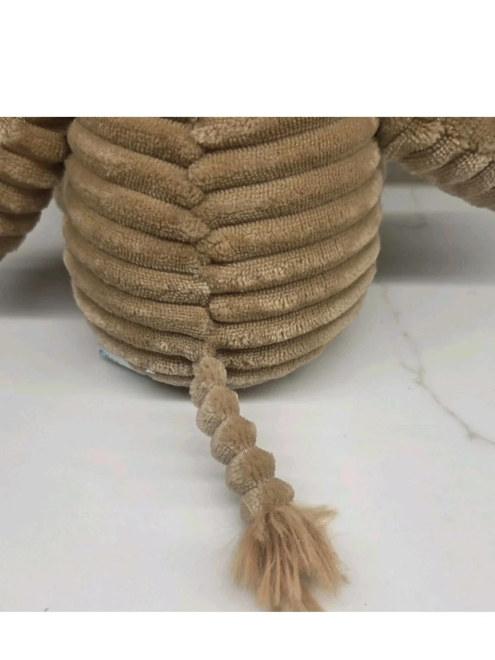 Carters Tan Brown Ribbed Corduroy Plush Lion Baby Toy Stuffed Animal Lovey 2020
